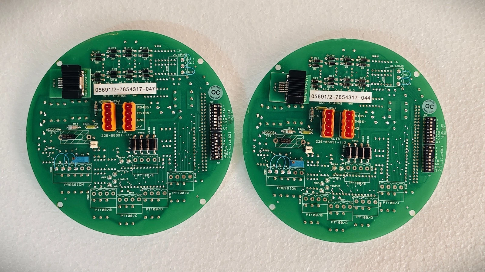 Whessoe 225-05691-112 Rev F /  05691/2-7654317-047 PCB